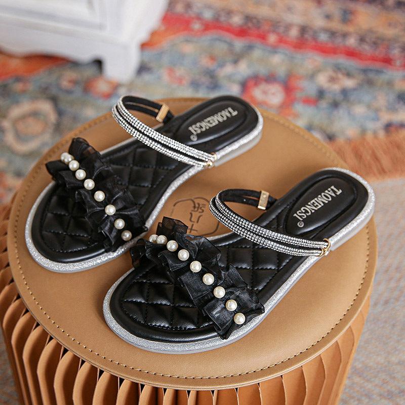 Women's Fashion Simple Versatile Flat Sandals - Trendha