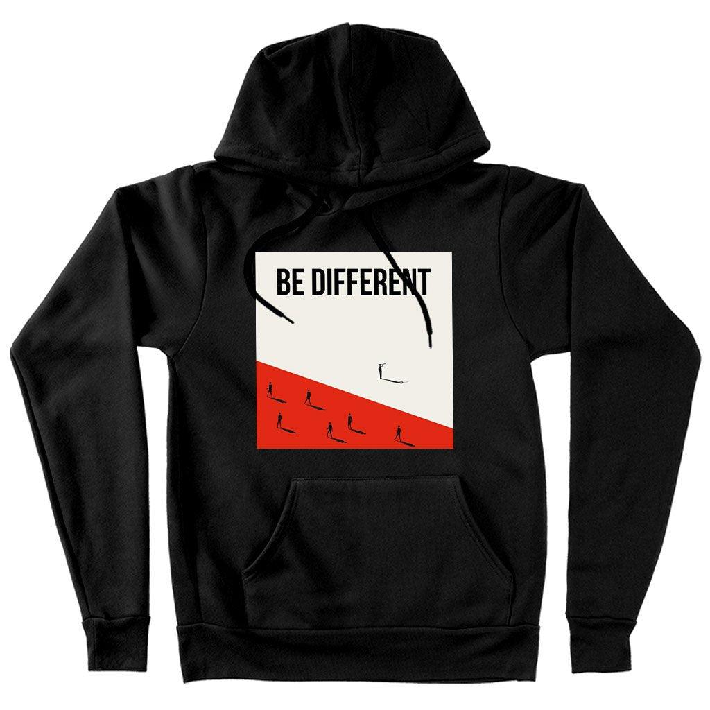 Be Different Hoodie - Printed Hoodies - Trendha