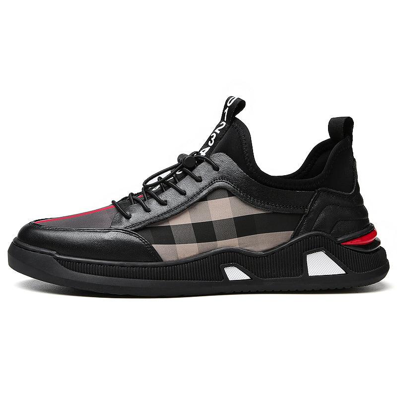 New Men's Casual Leather Shoes Tide Sneakers - Trendha