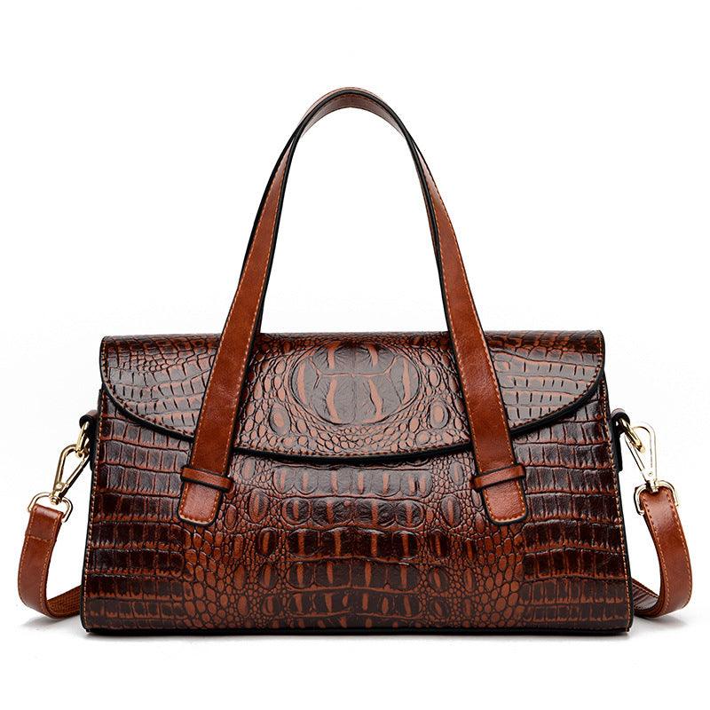 Pattern Hand Carry Shoulder Bag - Trendha