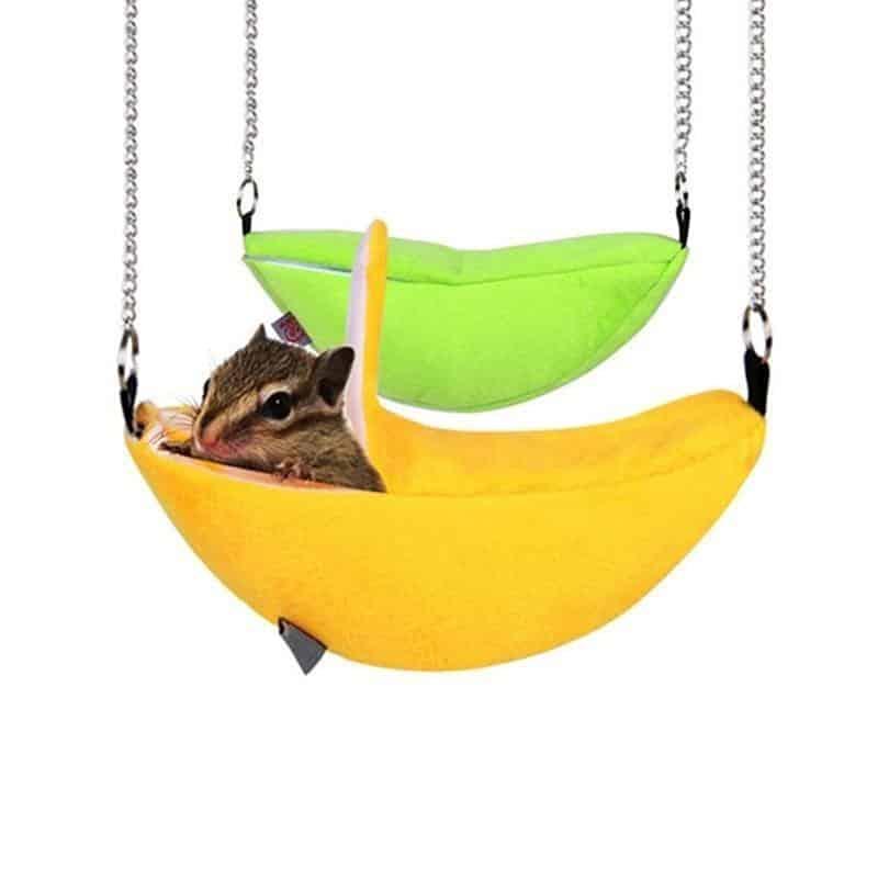 Banana Shaped Hammock for Small Pets - Trendha