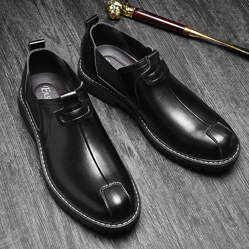 Men's Leather Shoes Outdoor Leisure British Martin Boots - Trendha