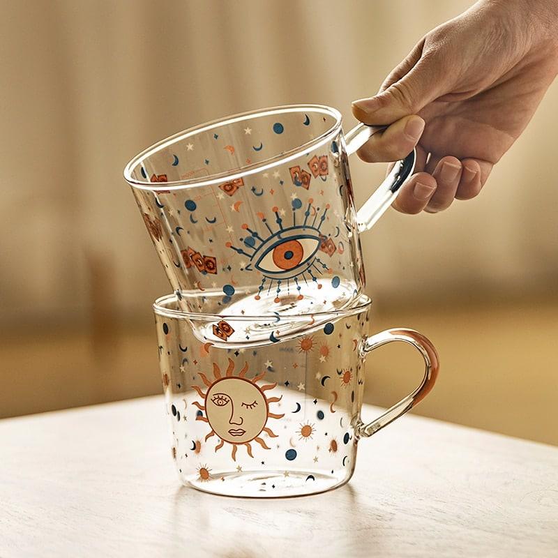 Boho Style Glass Tea Cup - Trendha