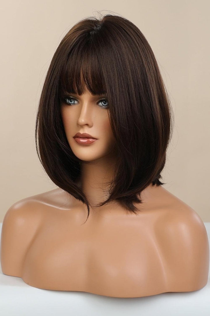 Full-Machine Bobo Synthetic Wigs 9'' - Trendha