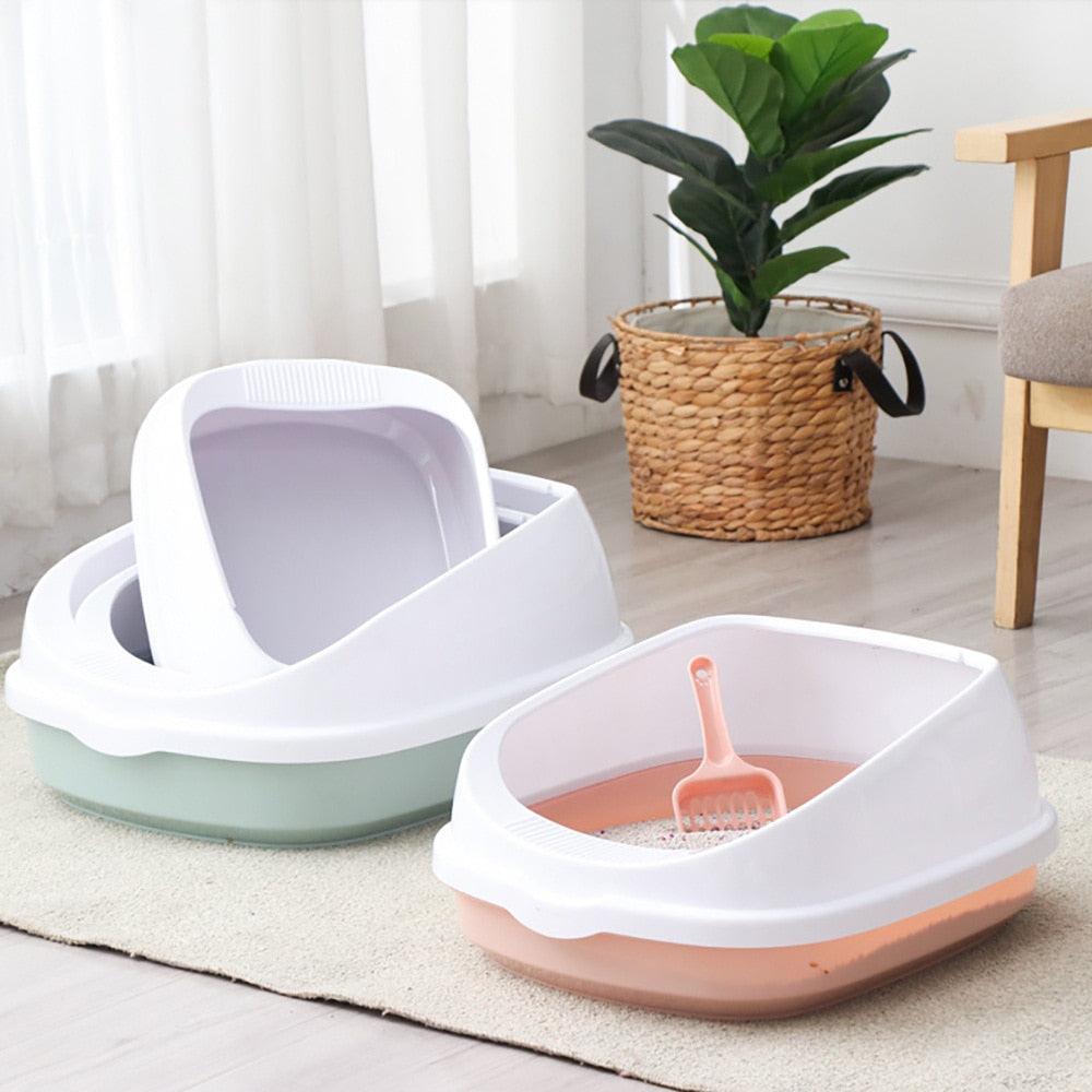 Cat's Dual Color Design Litter Box - Trendha