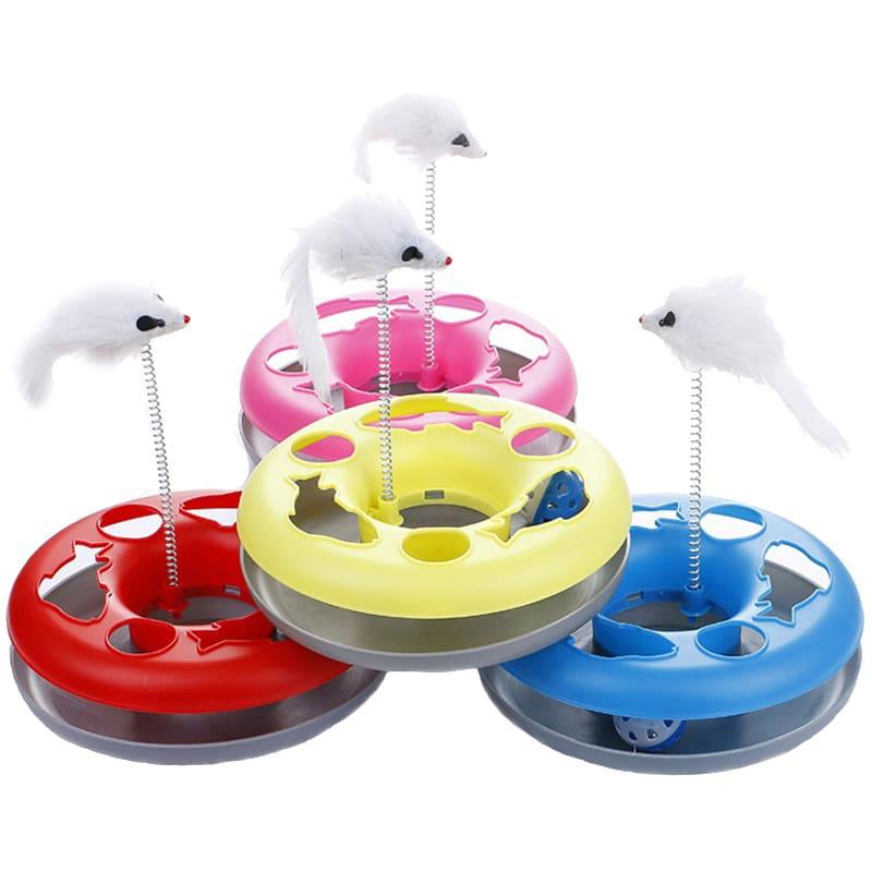 Cat's Toy with Bouncing Mouse
