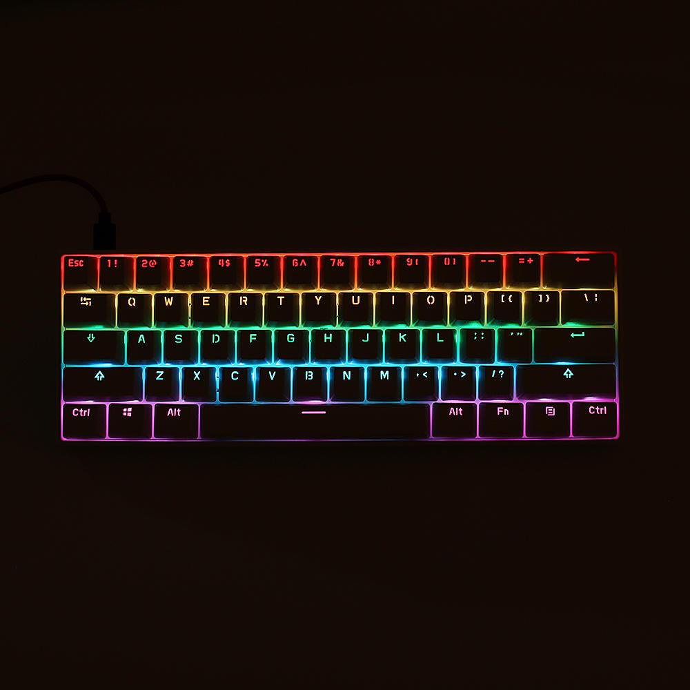 [Kailh BOX Switch] Anne Pro 2 Mechanical 61 Keys Keyboard 60% NKRO bluetooth 4.0 Type-C RGB Gaming Keyboard - Trendha