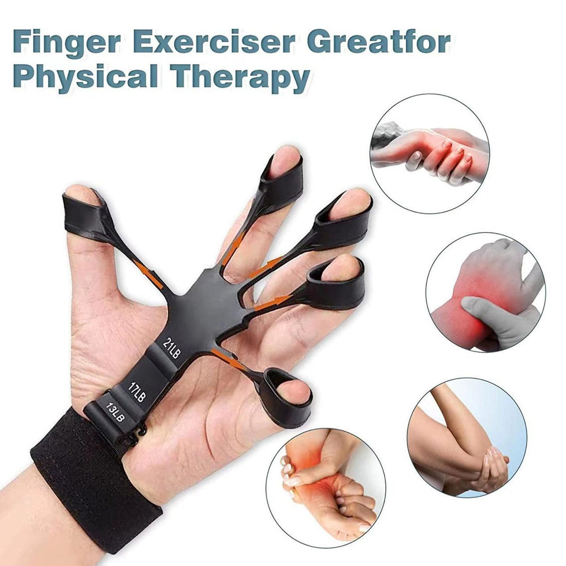 Silicone Finger Resistance Trainer