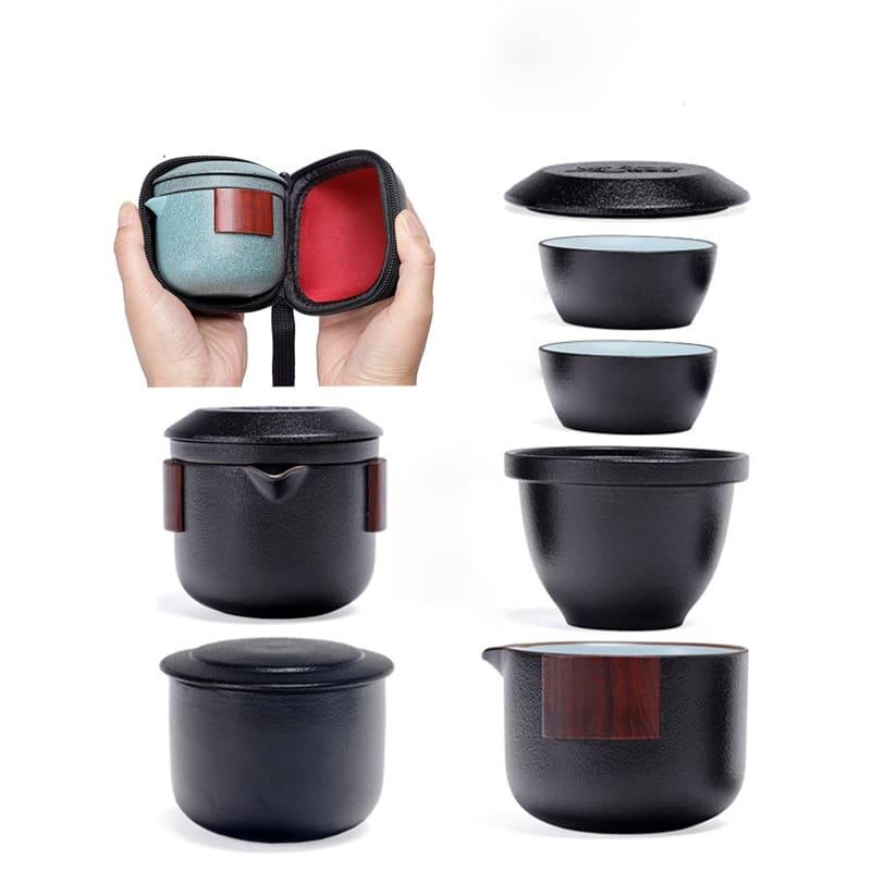 Ceramic Travel Tea Set - Trendha