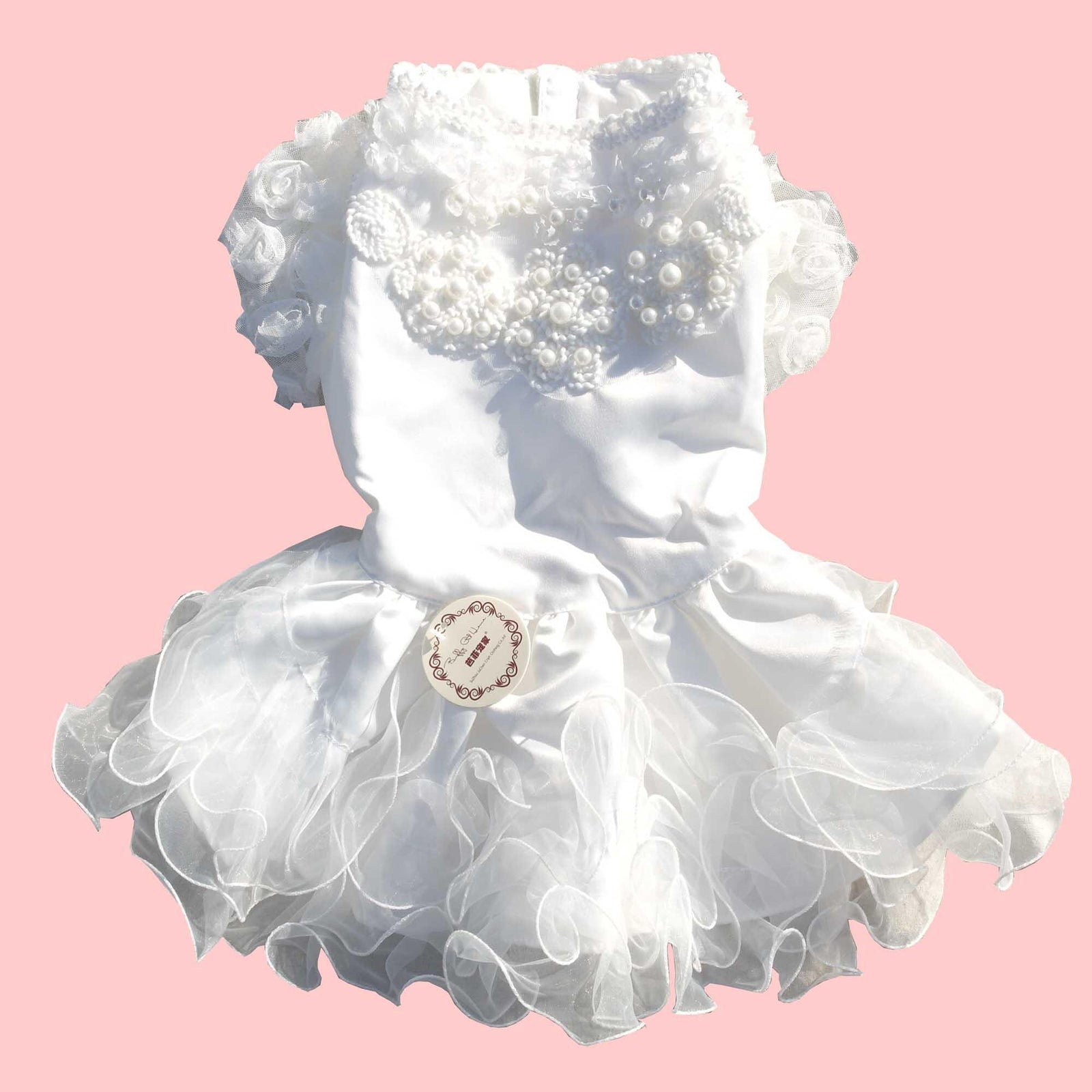 Charming Fashion Bouffant Wedding Dress for Pets - Trendha
