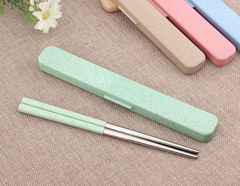 Chinese Style Portable Stainless Steel Chopsticks - Trendha