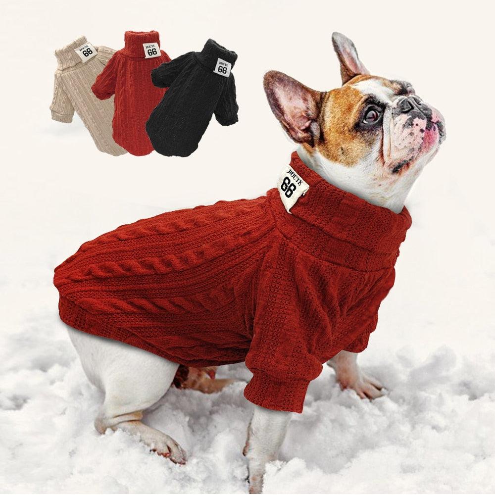 Classic Style Knitted Sweater