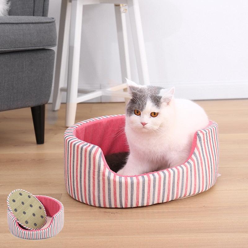 Colorful Breathable Sleeping Bed for Cats - Trendha