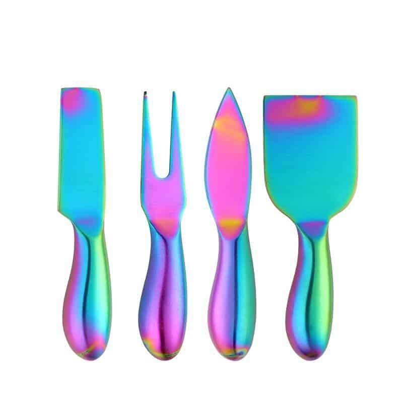 Colorful Stainless Steel Spatulas Set - Trendha