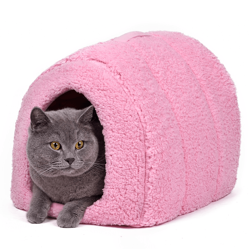 Comfortable Arch Shaped Breathable Cotton Cat House - Trendha