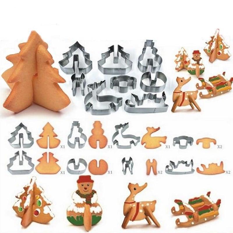 Cookie Cutters 8 pcs Set - Trendha