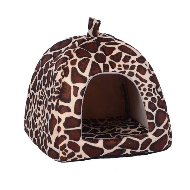 Cosy Soft Patterned Cotton Pet Bed - Trendha