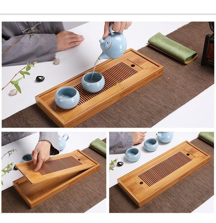 Creative Bamboo Tea Trays - Trendha