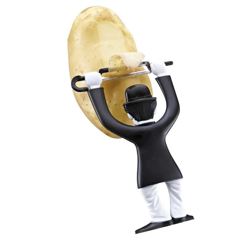 Creative Charlie Chaplin Shaped Plastic Fruits And Vegetables Peelers - Trendha