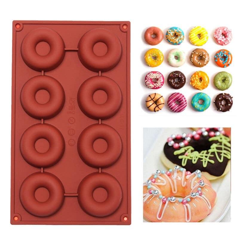 Cute Eco-Friendly Donut Shaped Silicone Cookie Mold - Trendha