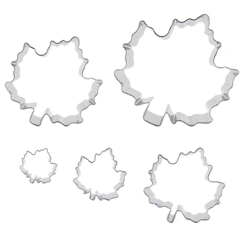 Cute Maple Leaf Shaped Eco-Friendly Stainless Steel Cookie Cutter - Trendha