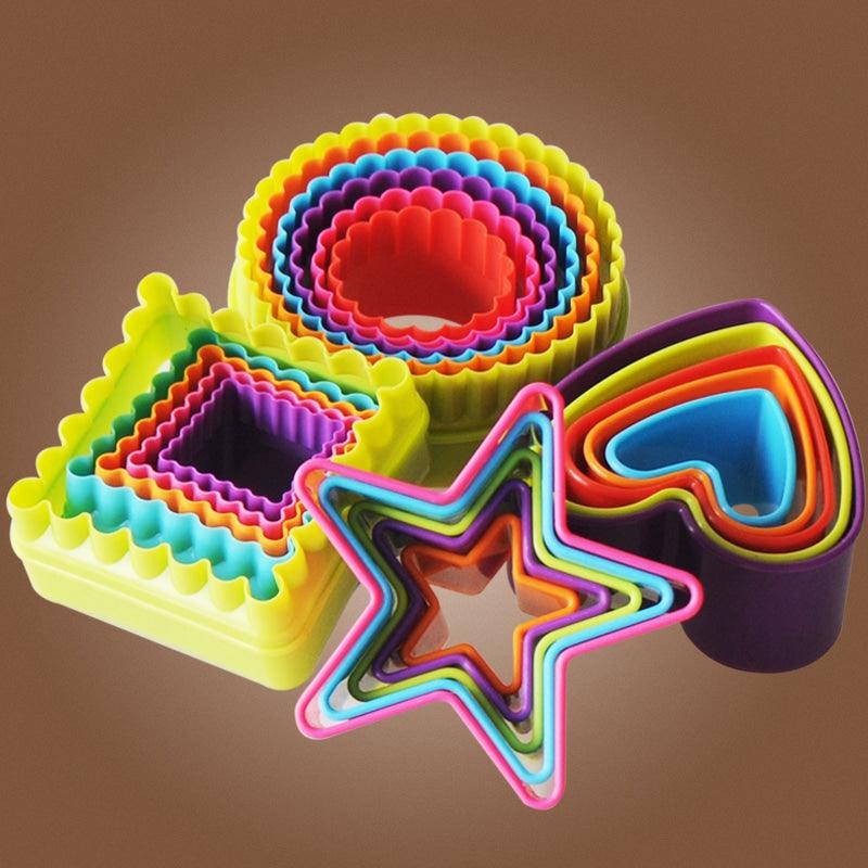 Cute Multistyle Eco-Friendly Plastic Cookie Cutters Set - Trendha