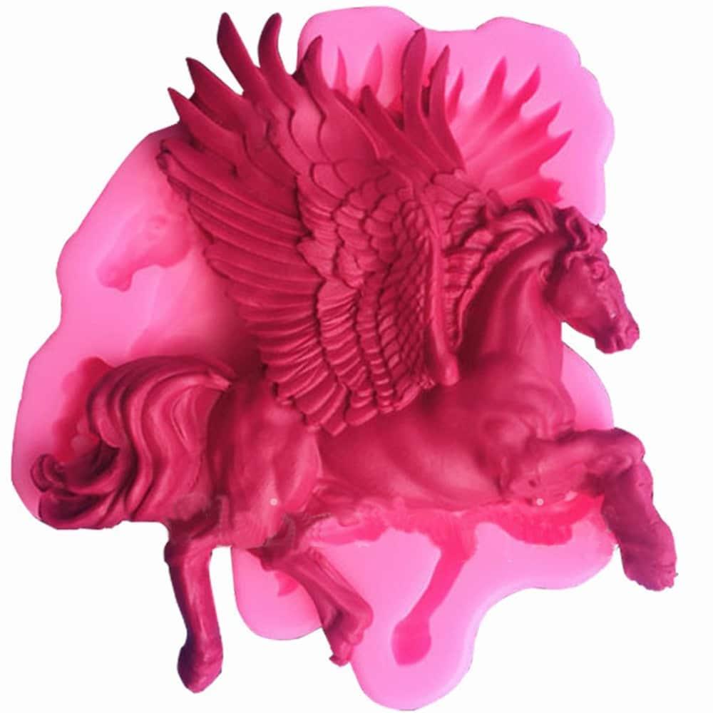 Cute Pegasus Shaped Eco-Friendly Silicone Cake Decoration Mold - Trendha
