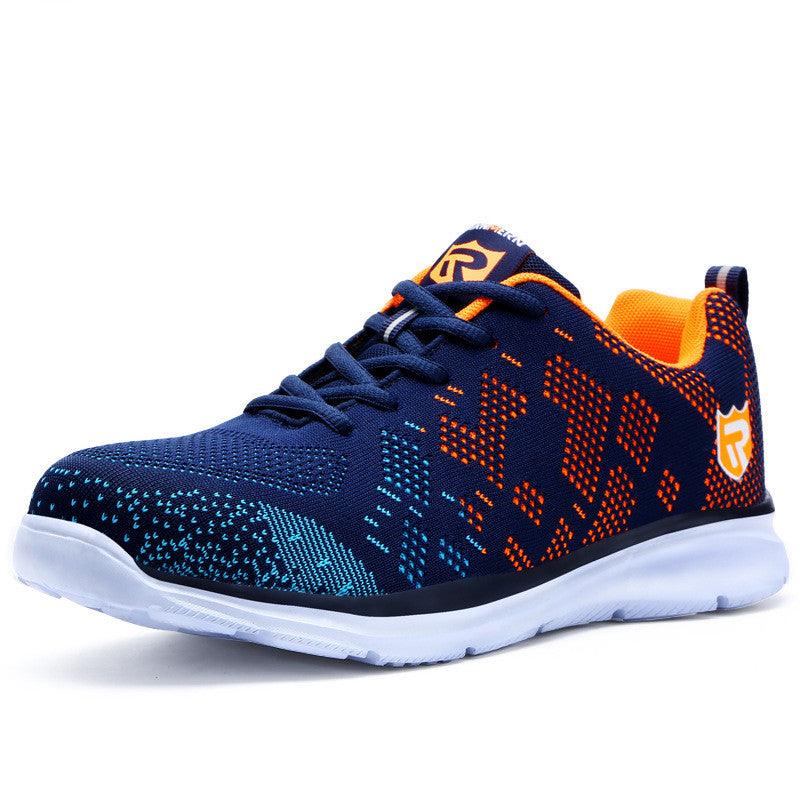 Labor Insurance Shoes Men's Breathable Lightweight Work Shoes - Trendha