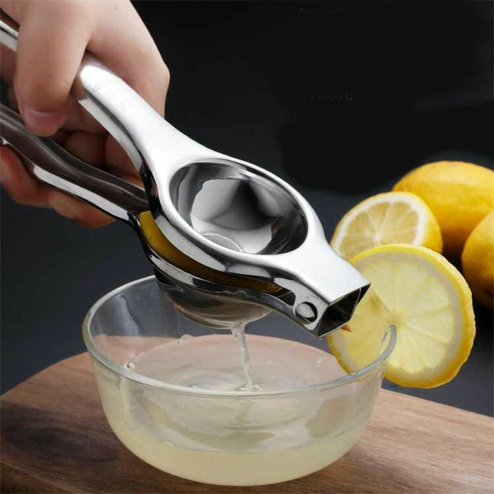 Stainless Steel Lemon Juicer Orange Press Squeezer Handmade Juice Extractor Hand Press Fruit Juicer - Trendha