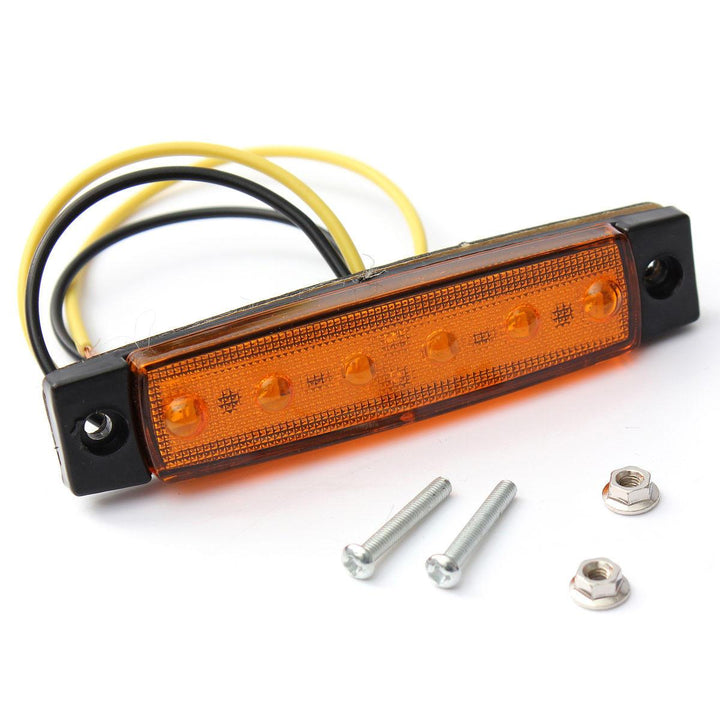 LED Side Marker Indicator Lights Lorry Sidelamp 9.6cm 5-Color for Jeep Car Truck SUV - Trendha