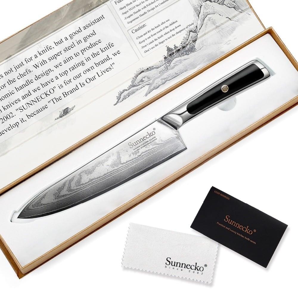 Damascus Steel Chef Knife - Trendha