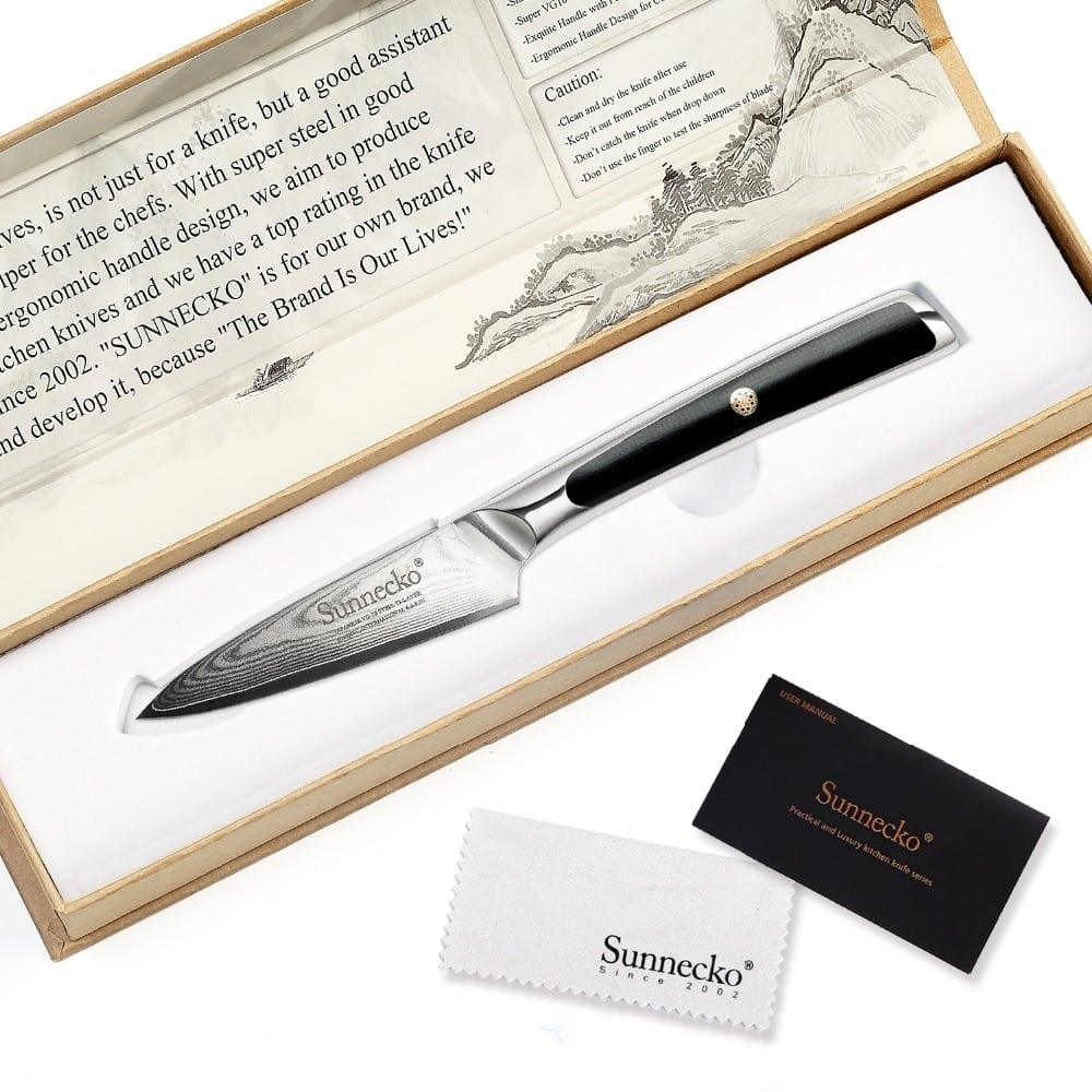 Damascus Steel Fruit Paring Knife - Trendha