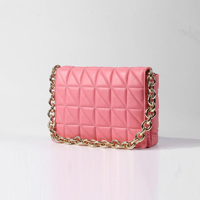 Lingge Small Bag Trendy One-shoulder Crossbody Quilted - Trendha