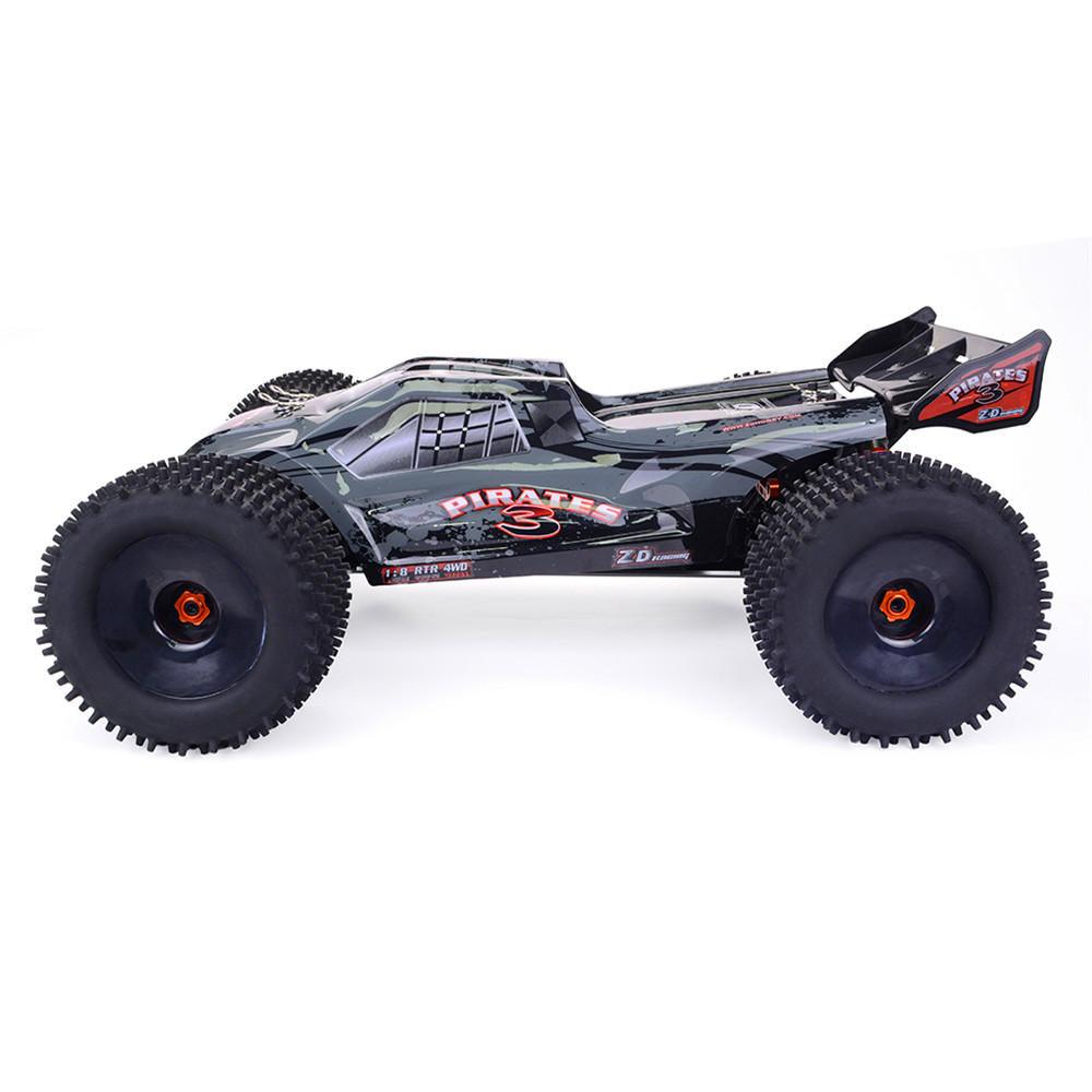 ZD Racing 9021 V3 1/8 2.4G 4WD 80km/h 120A ESC Brushless RC Car Full Scale Electric Truggy RTR Model - Trendha