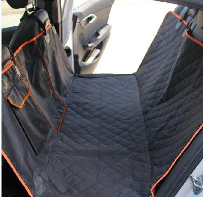 Dog's Contrast Trim Car Seat Cover - Trendha