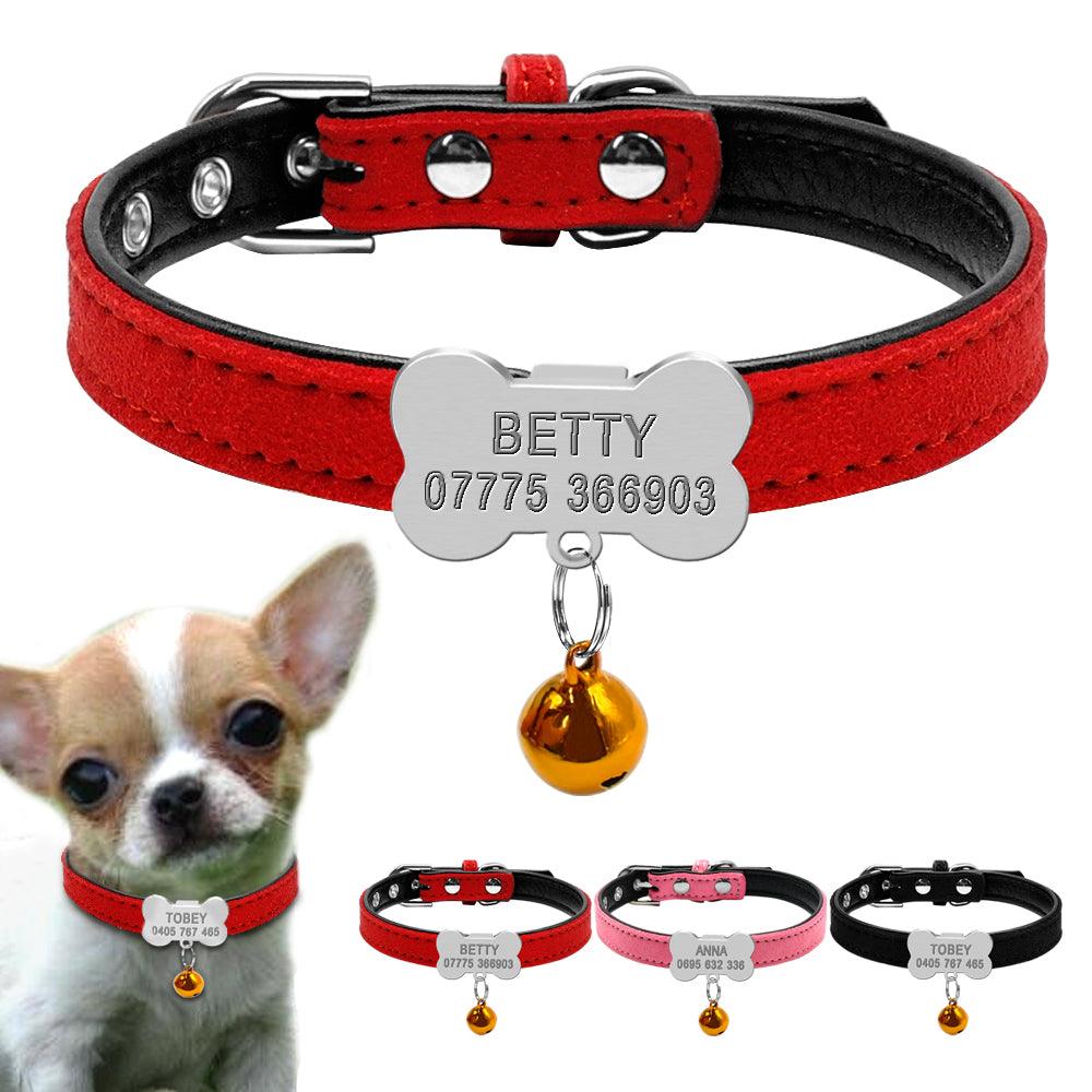 Dog's Engraved Personalized Collars - Trendha