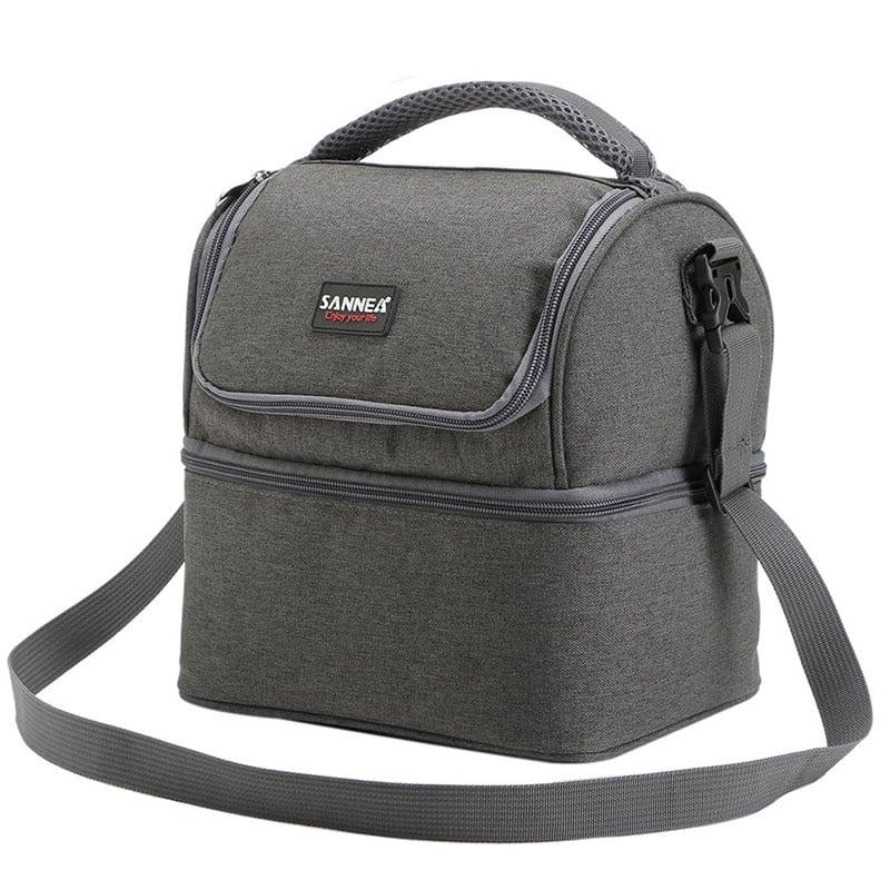 Double-Deck Insulated Cooler Bag - Trendha