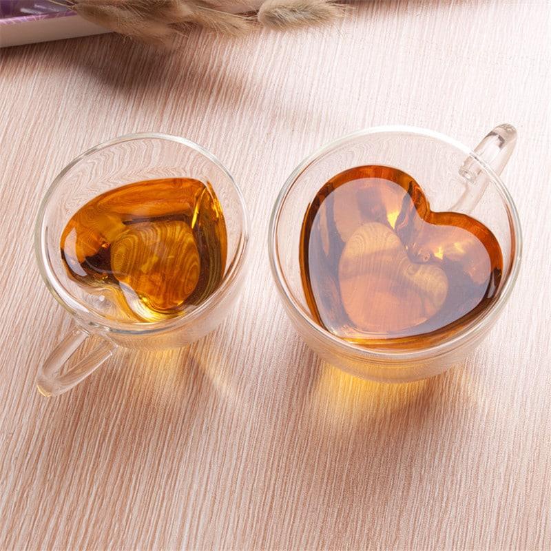 Double Heart Shaped Mug - Trendha