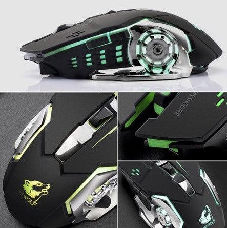 Wireless Silent Gaming Mouse - Trendha