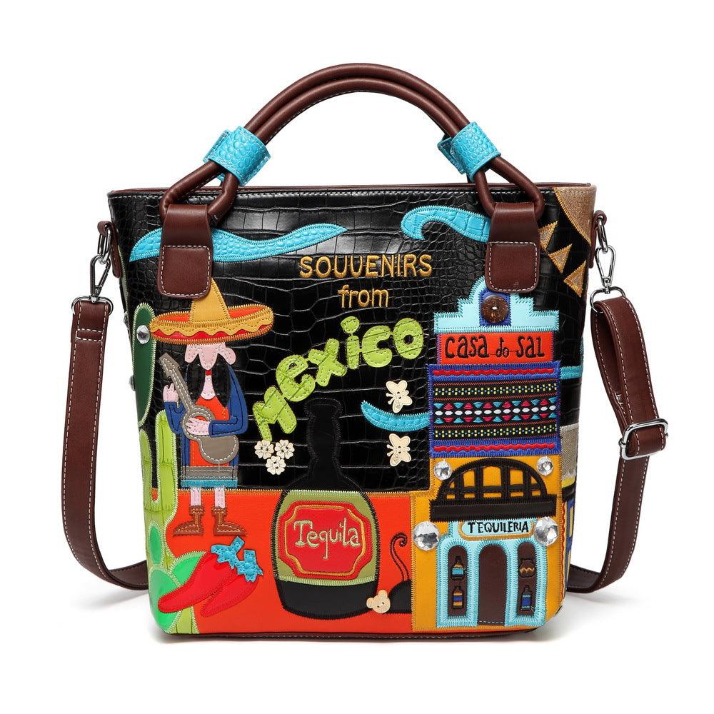 Vintage Pattern Portable Diagonal Bag - Trendha
