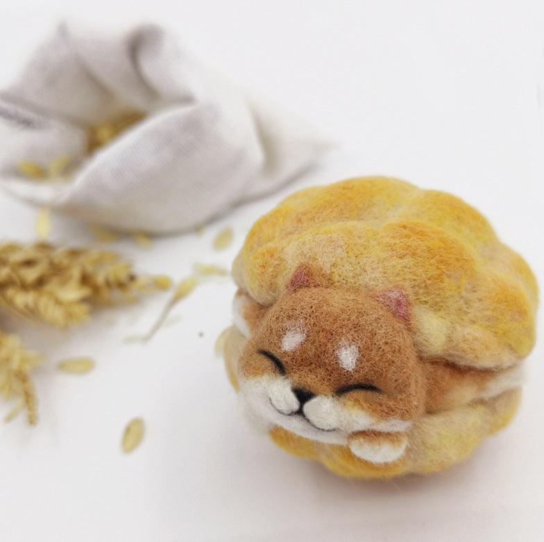 Wool Felt Dumpling Fabric DIY Gift Poke Poke Material Pack - Trendha