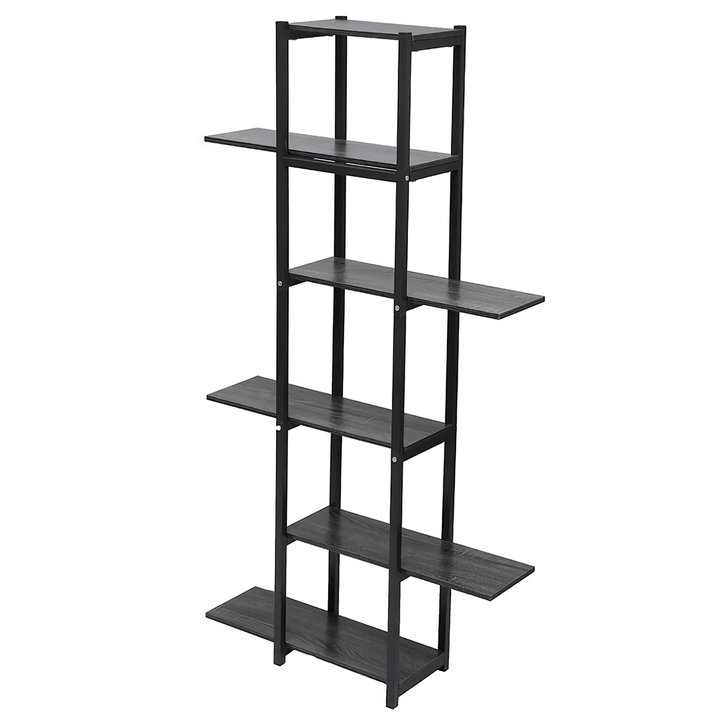 6 Layers Home Storage Rack Shelf Display Rack Plant Holder Flower Pot Rack Bookstand Indoor Outdoor for Bedroom Living Room - Trendha