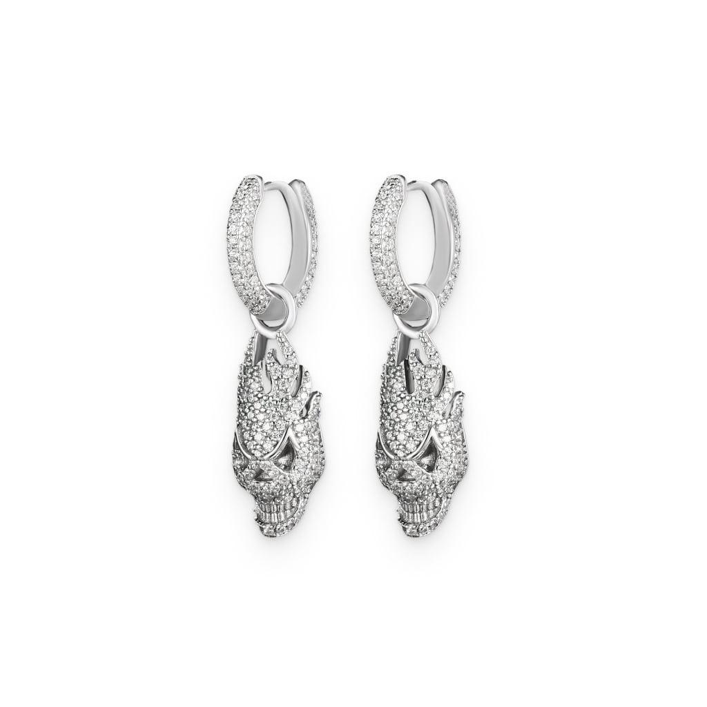 Skull Earrings - Trendha