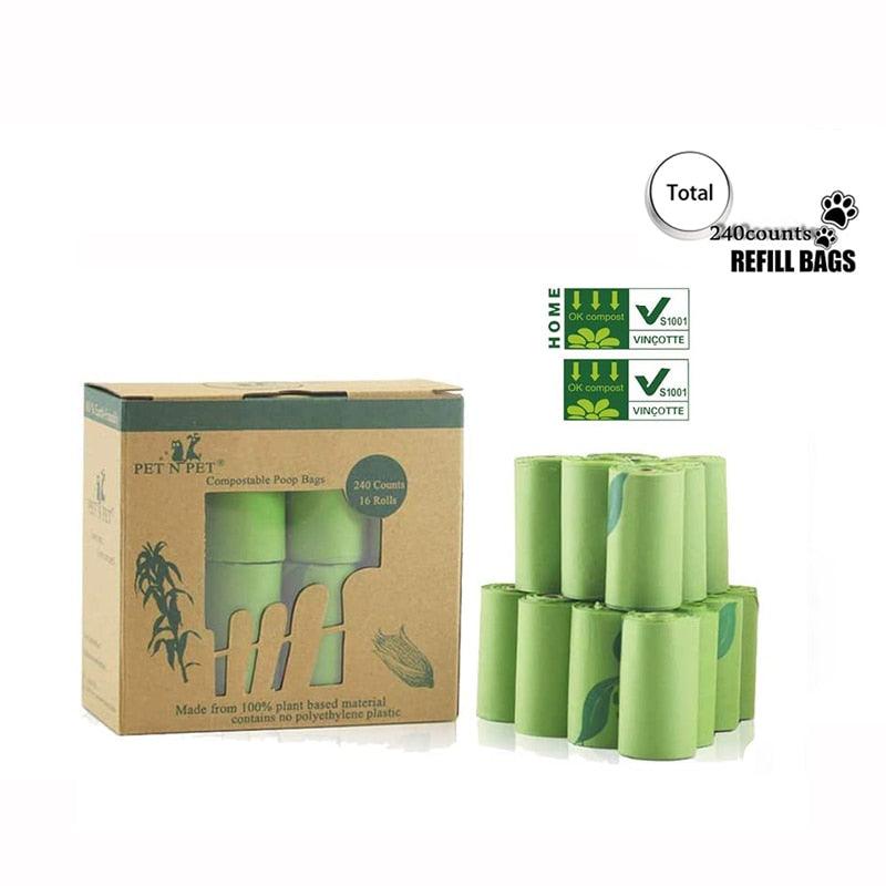 Eco-Friendly Green Dog Poop Bags - Trendha