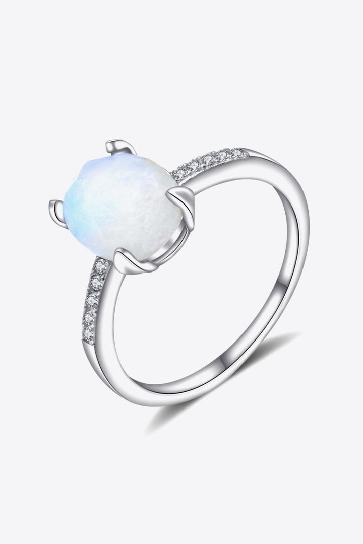 Get A Move On Moonstone Ring - Trendha