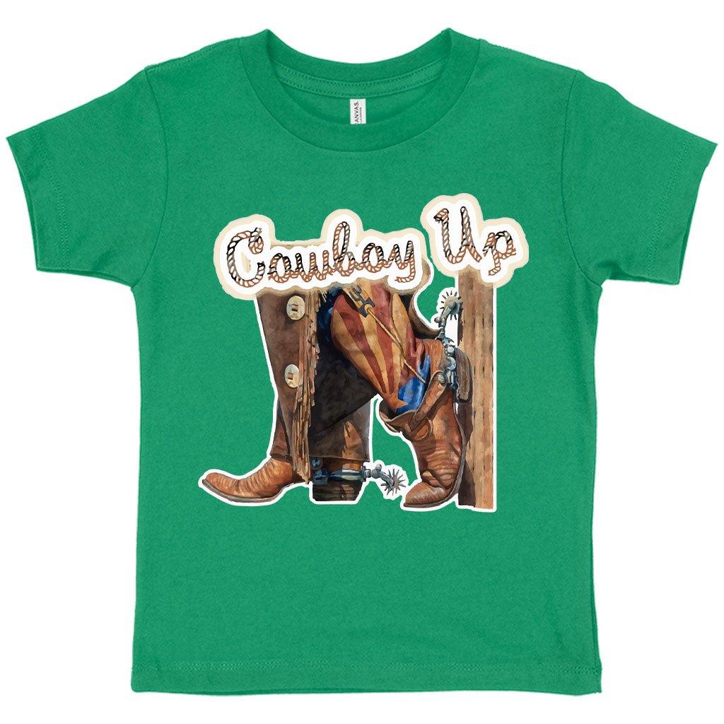 Toddler Cowboy Up T-Shirt - Vintage Tee Shirts