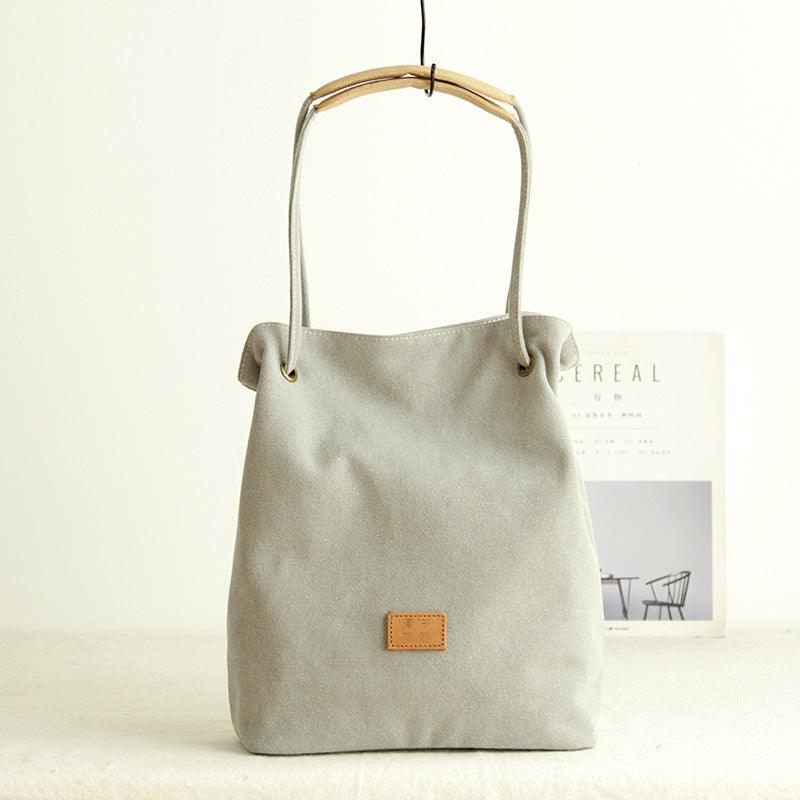 Large-capacity Canvas Portable Lattice Bag - Trendha