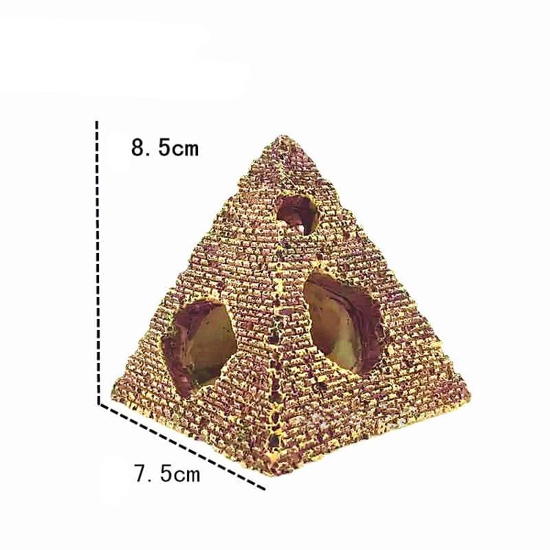 Egyptian Pyramid Aquarium Decor - Trendha