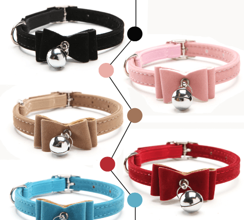 Elastic Collar with Bell for Cats - Trendha