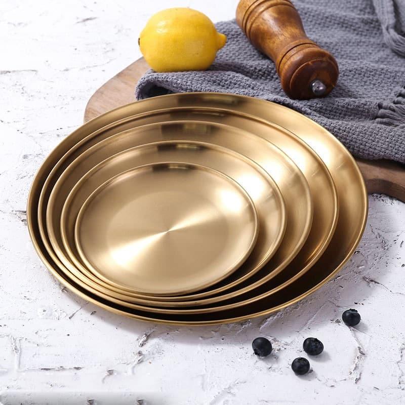 European Style Round Dinner Plate - Trendha